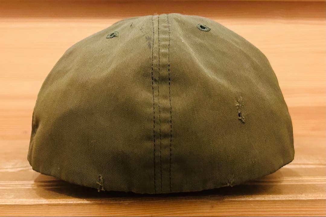 キャップ 帽子 60s US A.R.M.Y 軍物 アメリカ 軍 カーキ