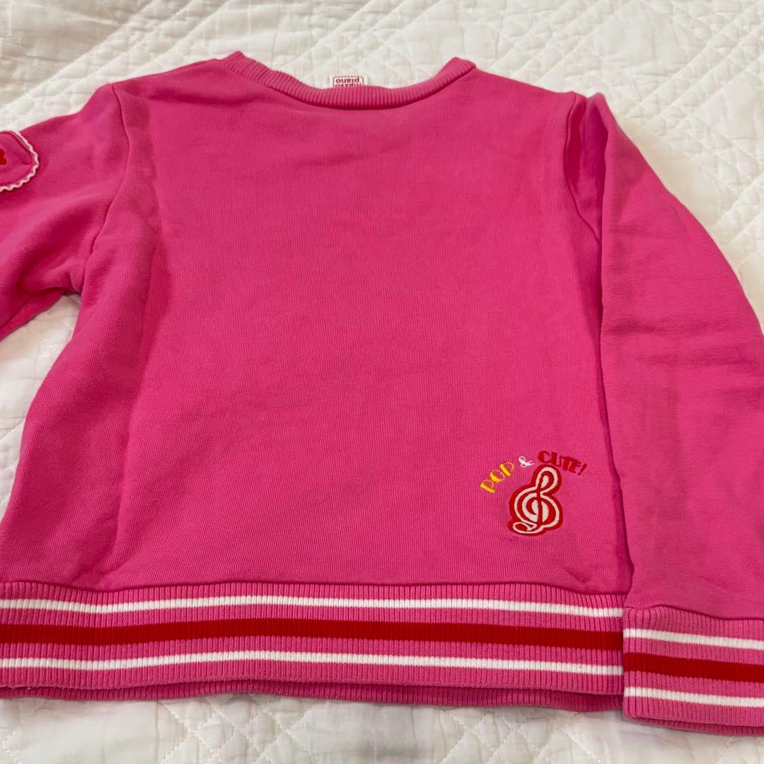 美品　レアメゾピアノ　レトロ　平成　トレーナー　ミミポポ　スカート　セットアップ