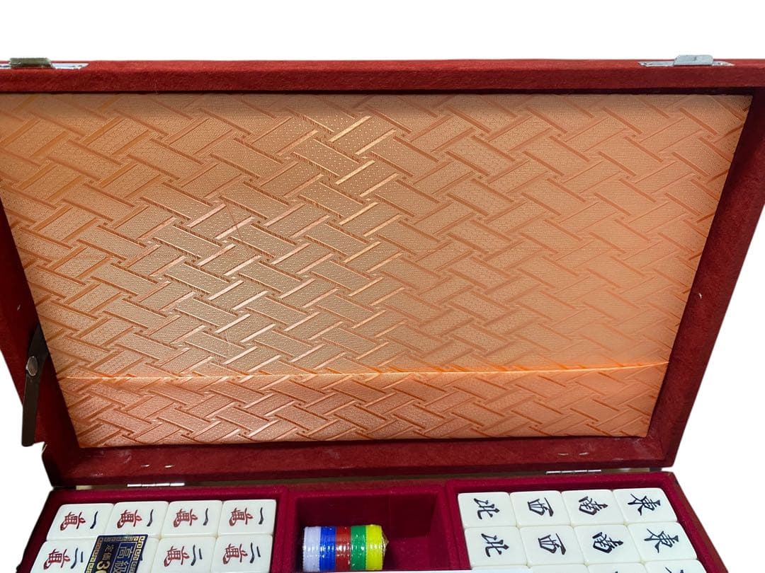 高級麻雀牌セット　未使用品　王朝