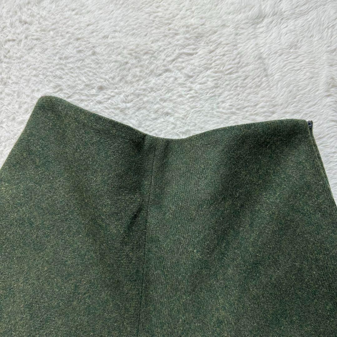 マディソンブルー✨新品タグ付未使用 ウールシルク100%スカート サイズ2