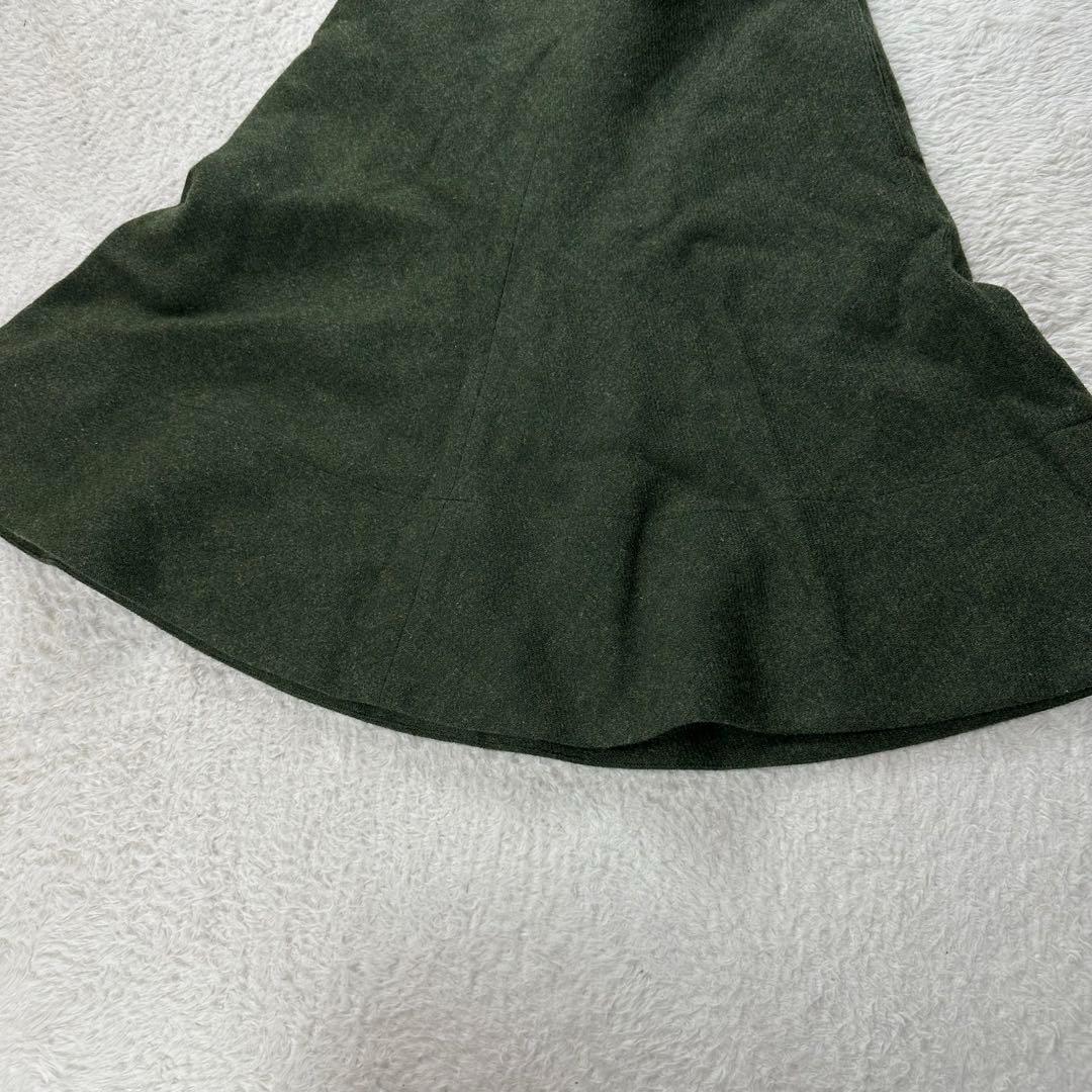 マディソンブルー✨新品タグ付未使用 ウールシルク100%スカート サイズ2