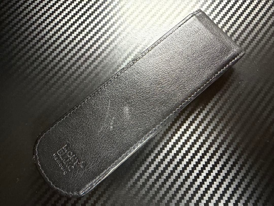 極美品 モンブラン ペンケース 2-3本差し