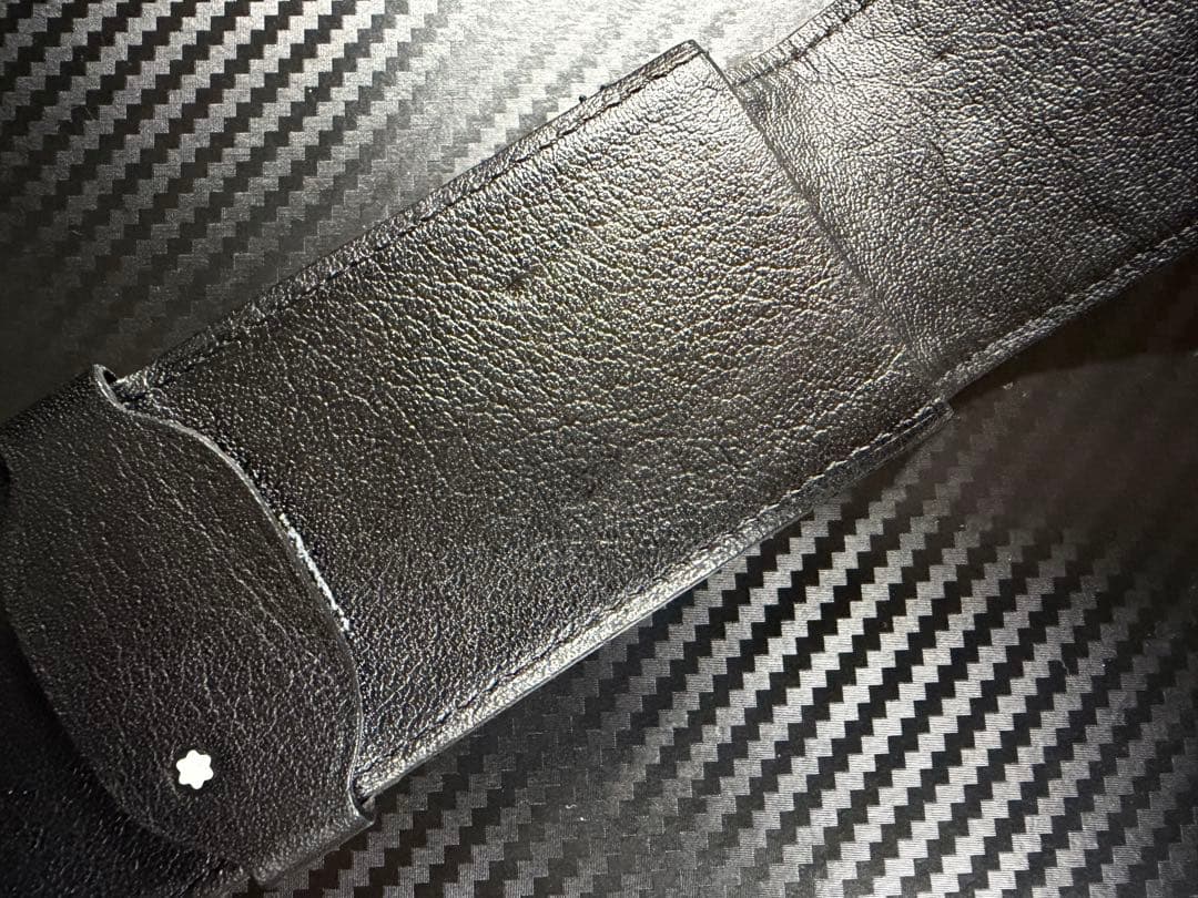 極美品 モンブラン ペンケース 2-3本差し