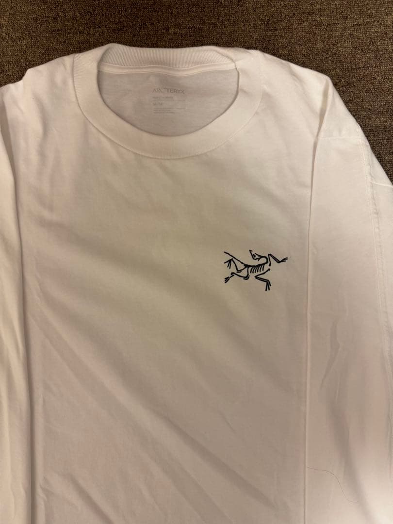 アークテリクス ホワイト 長袖Tシャツ