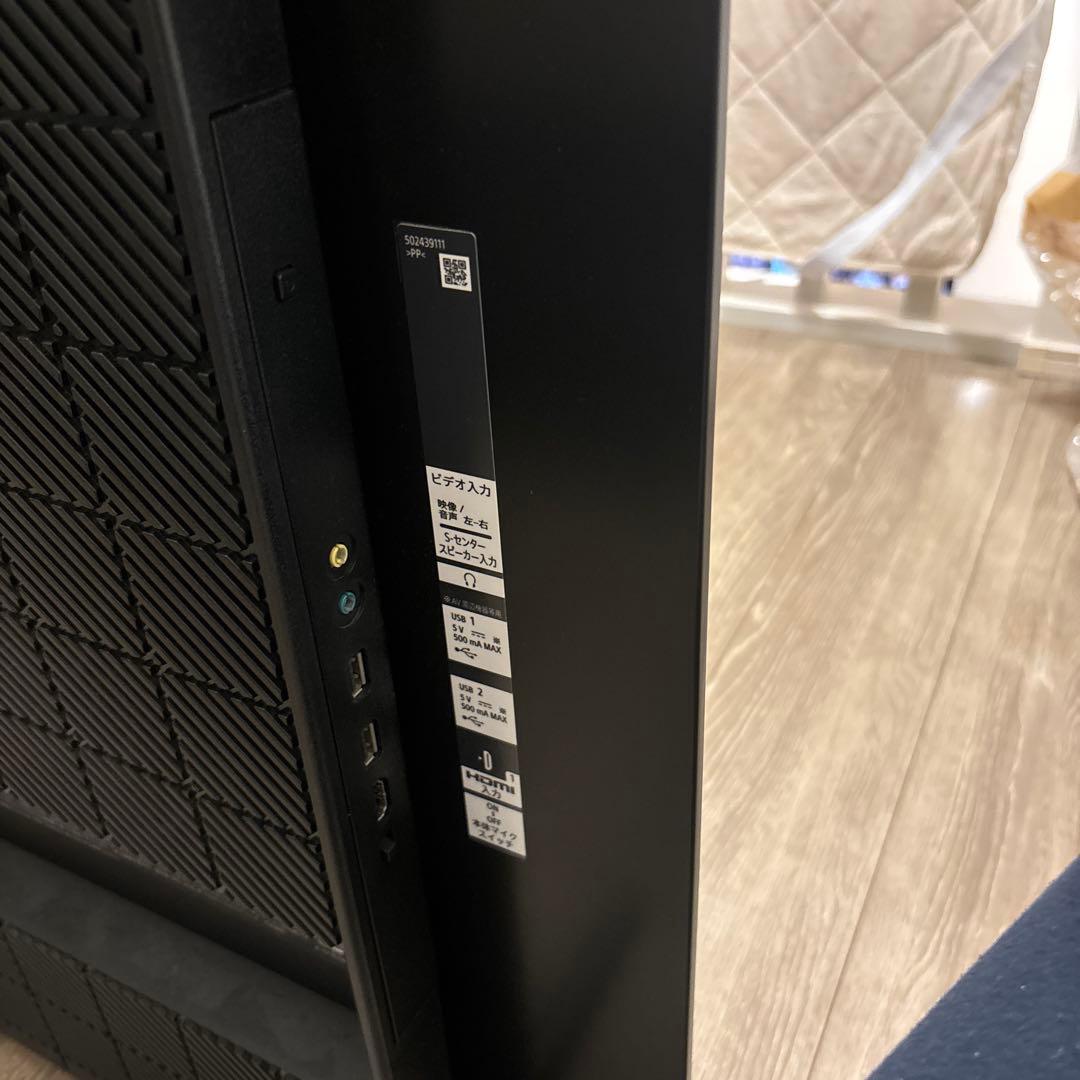 SONY 4K有機ELテレビ XRJ-55A80J 55インチ