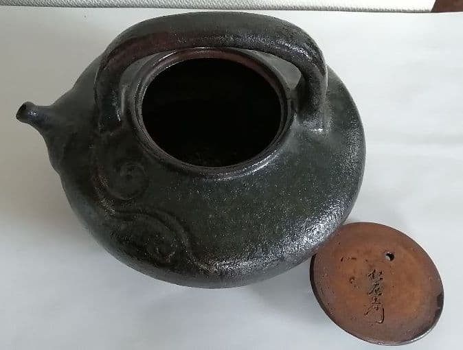 長崎　愛宕焼　土瓶