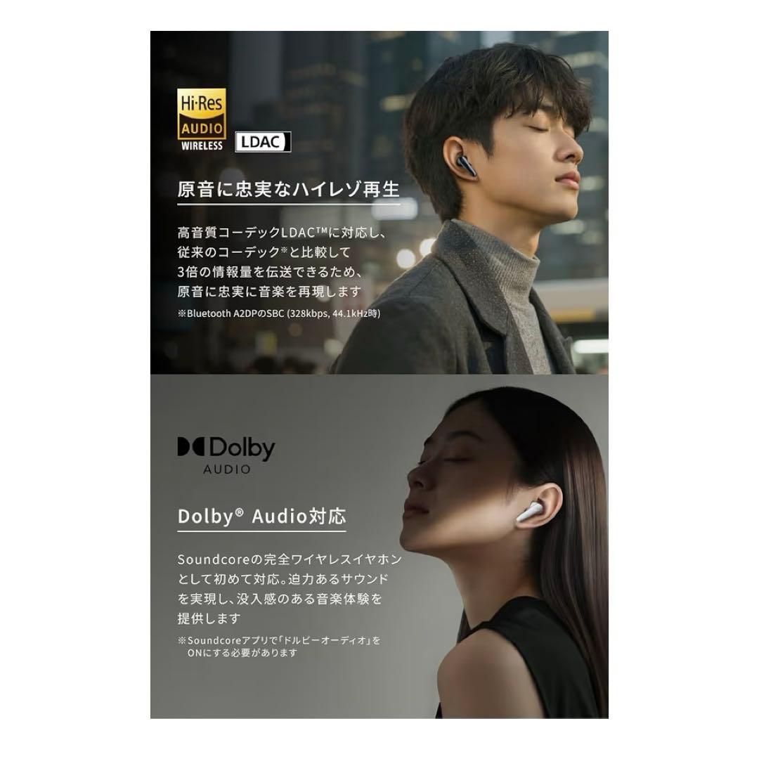 soundcore by Anker Liberty 5 ホワイト　ケース付き！