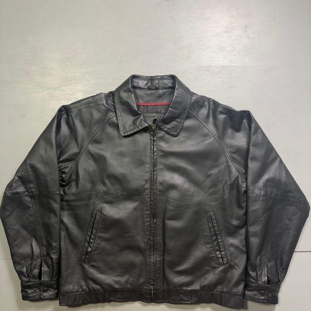 ST.JOHN'S BAY レザージャケット　A-2 本革 オールレザー ハルキ