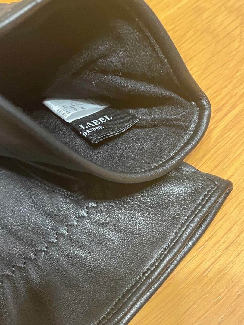 定価2.2万　未使用　ブラックレーベル　クレストブリッジ　チェック　グローブ