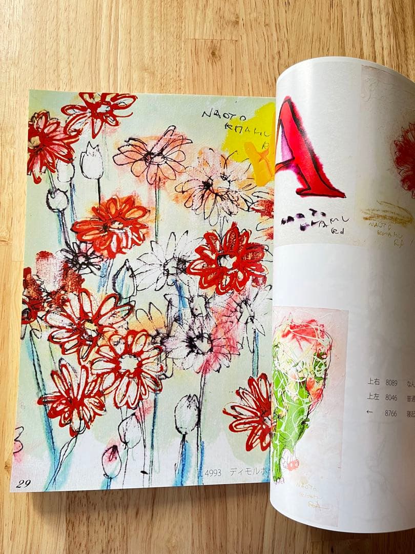 北村直登さん2015年6月の原画 本とセット　NAOTO KITAMURA