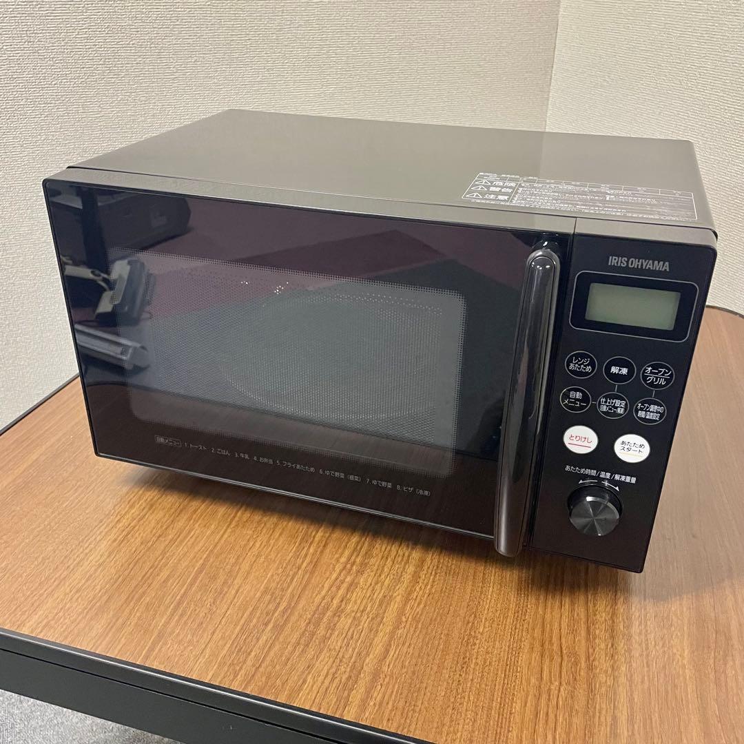 アイリスオーヤマ AMO-T1502-B オーブンレンジ2023年製