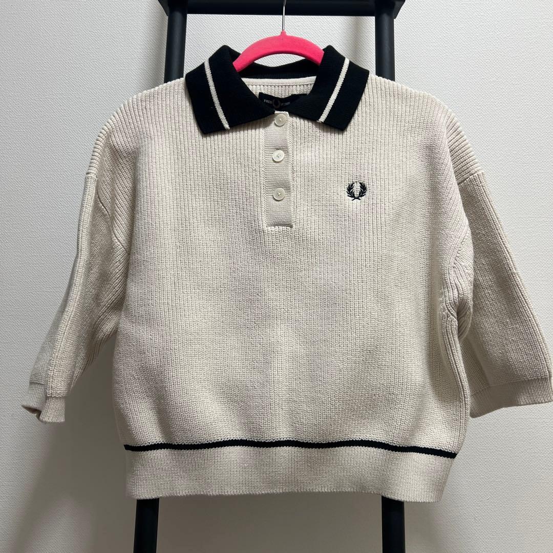 FRED PERRY 七分丈ニット　フレッドペリー