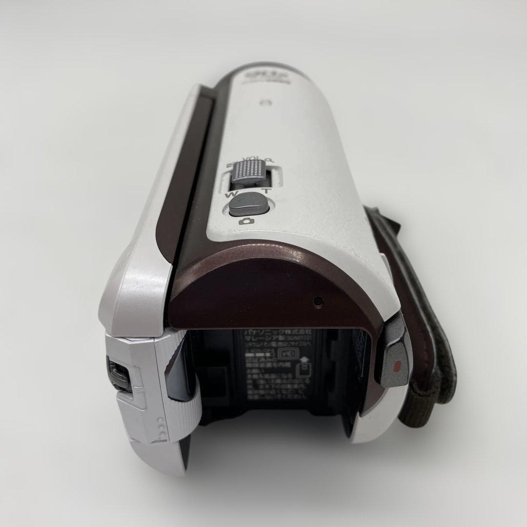 パナソニック HDビデオカメラ ワイプ撮り ホワイト HC-W570M-W