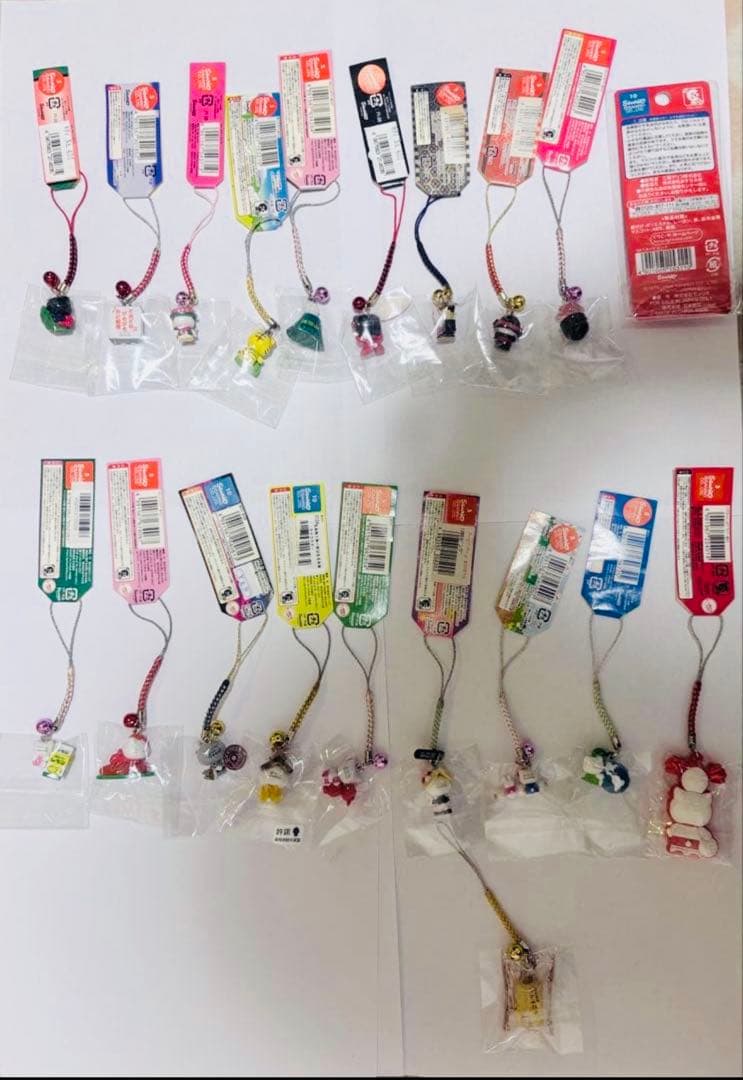 【未開封】ハローキティ　ご当地　限定　根付　ストラップ　20個　おまとめ売り