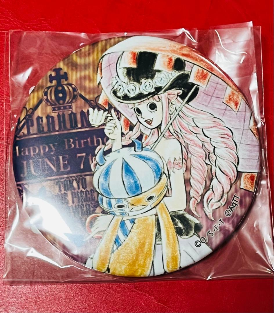 ワンピースタワー 限定 ペローナ バースデイ缶バッジ 2019 バースデー レア
