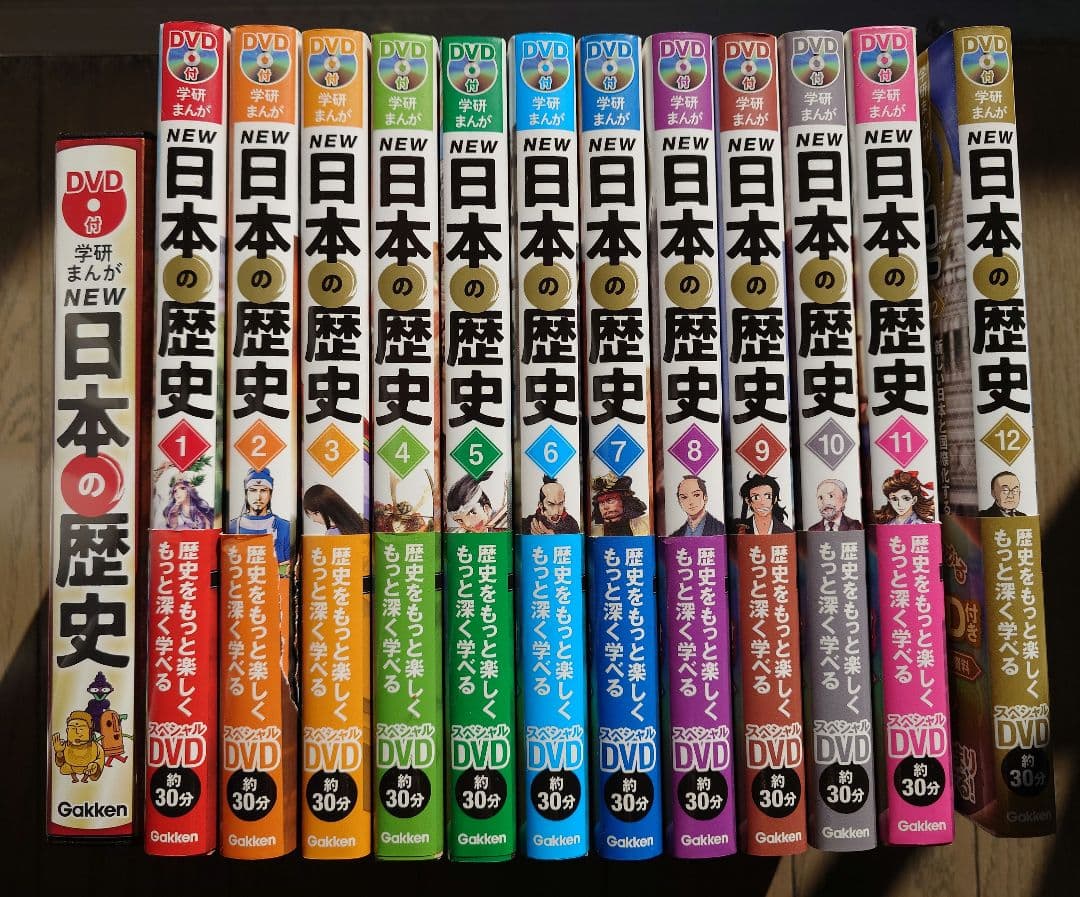 DVD付学研まんが　NEW日本の歴史