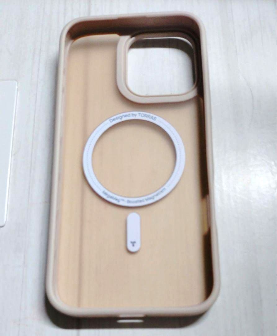 iPhone16ProMax 用 ケース 半透明 ローズピンク