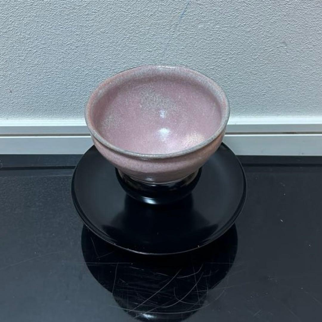 紅天目茶碗と天目台　茶道具懐石茶箱鵬雲斎坐忘斎淡々斎即中斎而妙斎棗水指茶香合棗