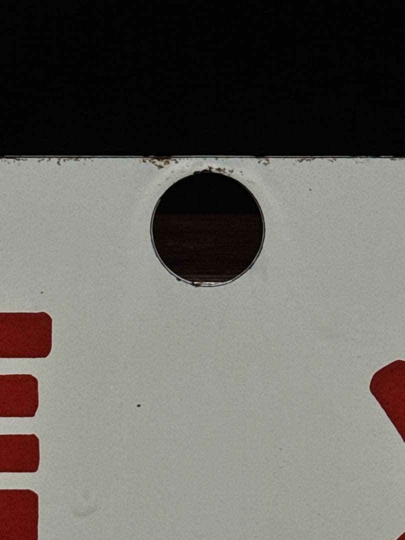 希少 ホーロー製 愛称板 「信州／妙高」 ナノ 琺瑯 鉄道 電車 看板