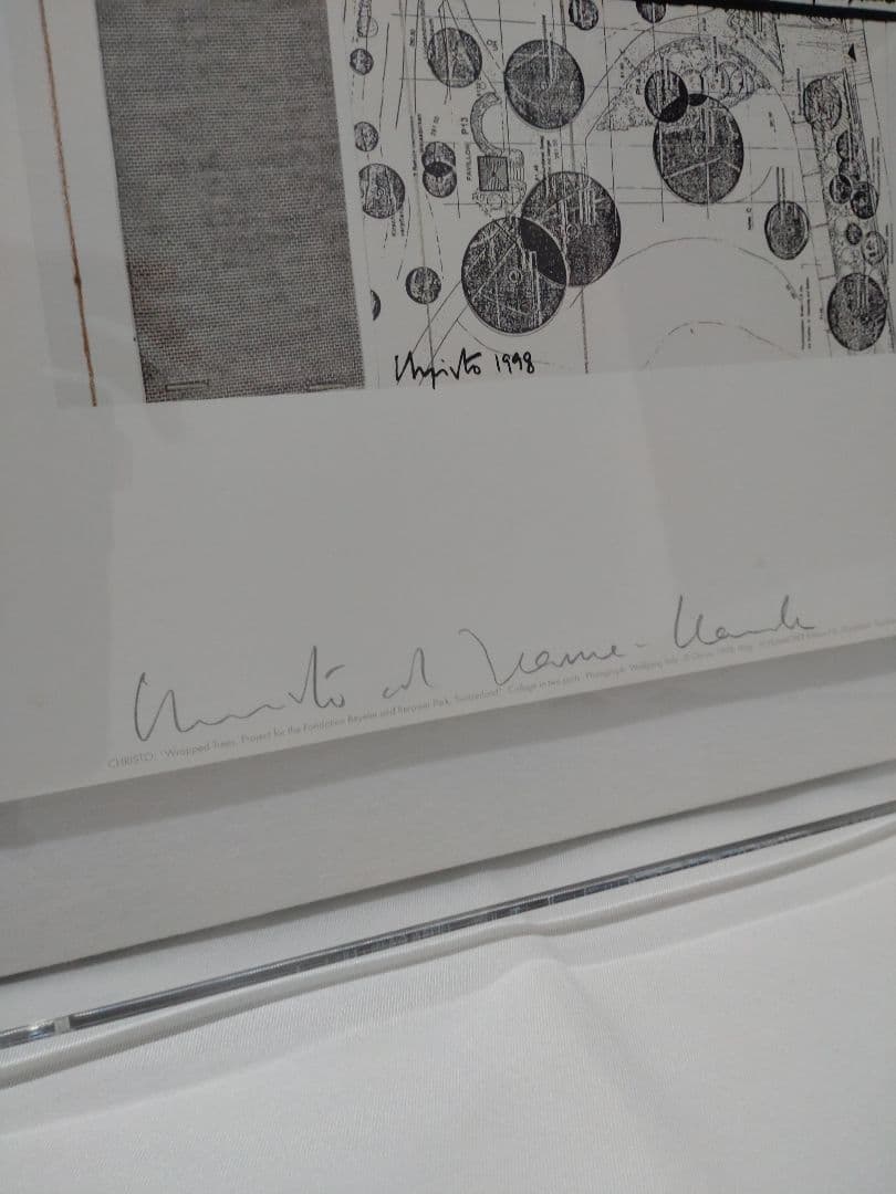 版画 Christo & Jeanne-Claude/Wrapped Trees-1