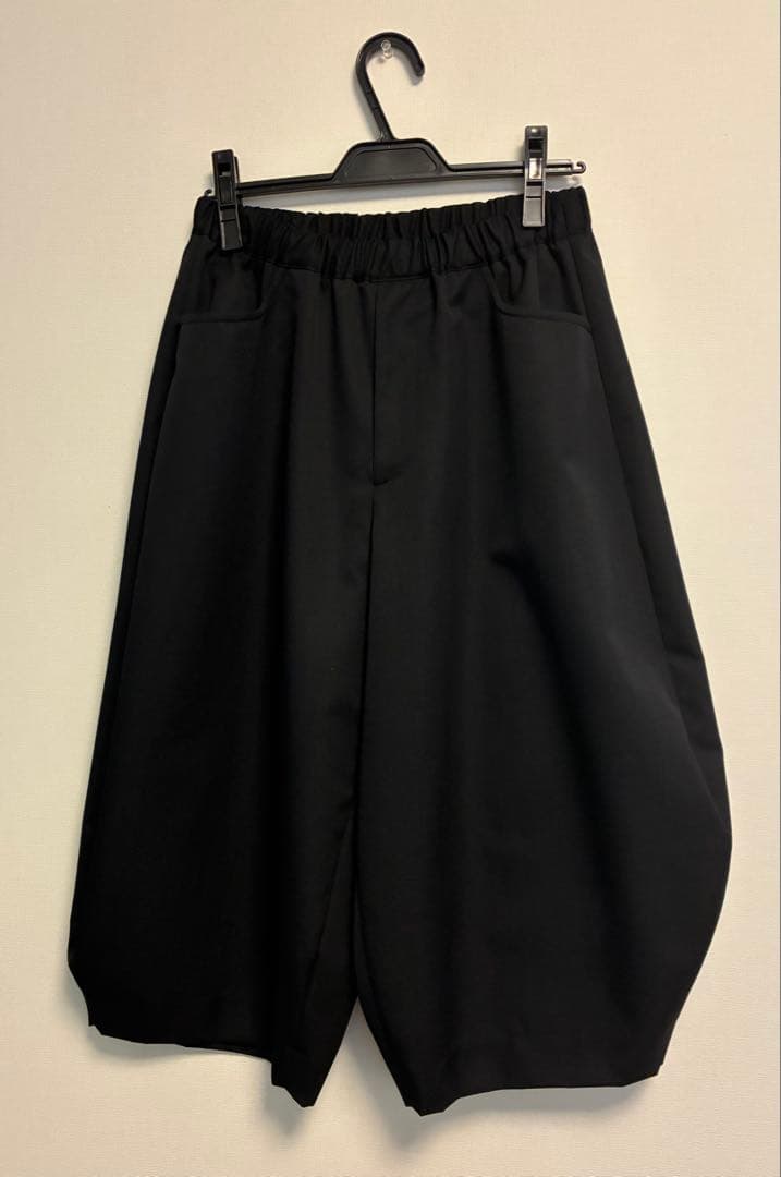 COMME des GARÇONS ブラック サルエルパンツ