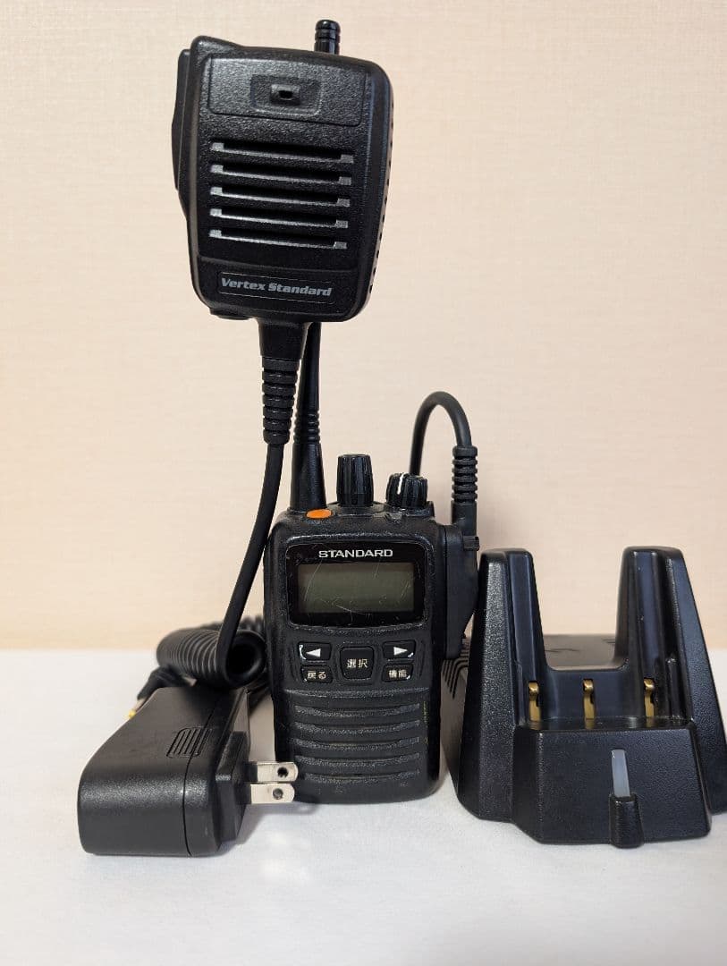 スタンダード デジタル簡易無線機 免許局 VXD450U スピーカーマイク付