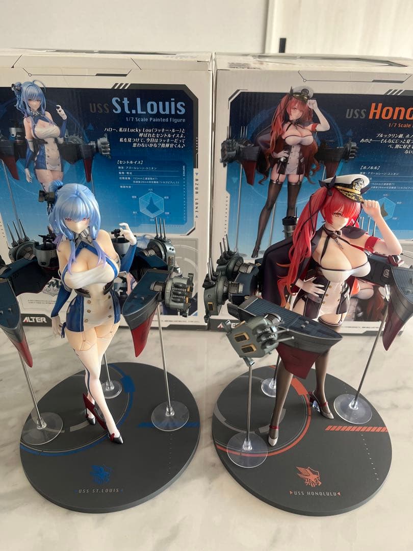 アルターアズールレーンセントルイス・ホノルルセット重装版1/7フィギュア