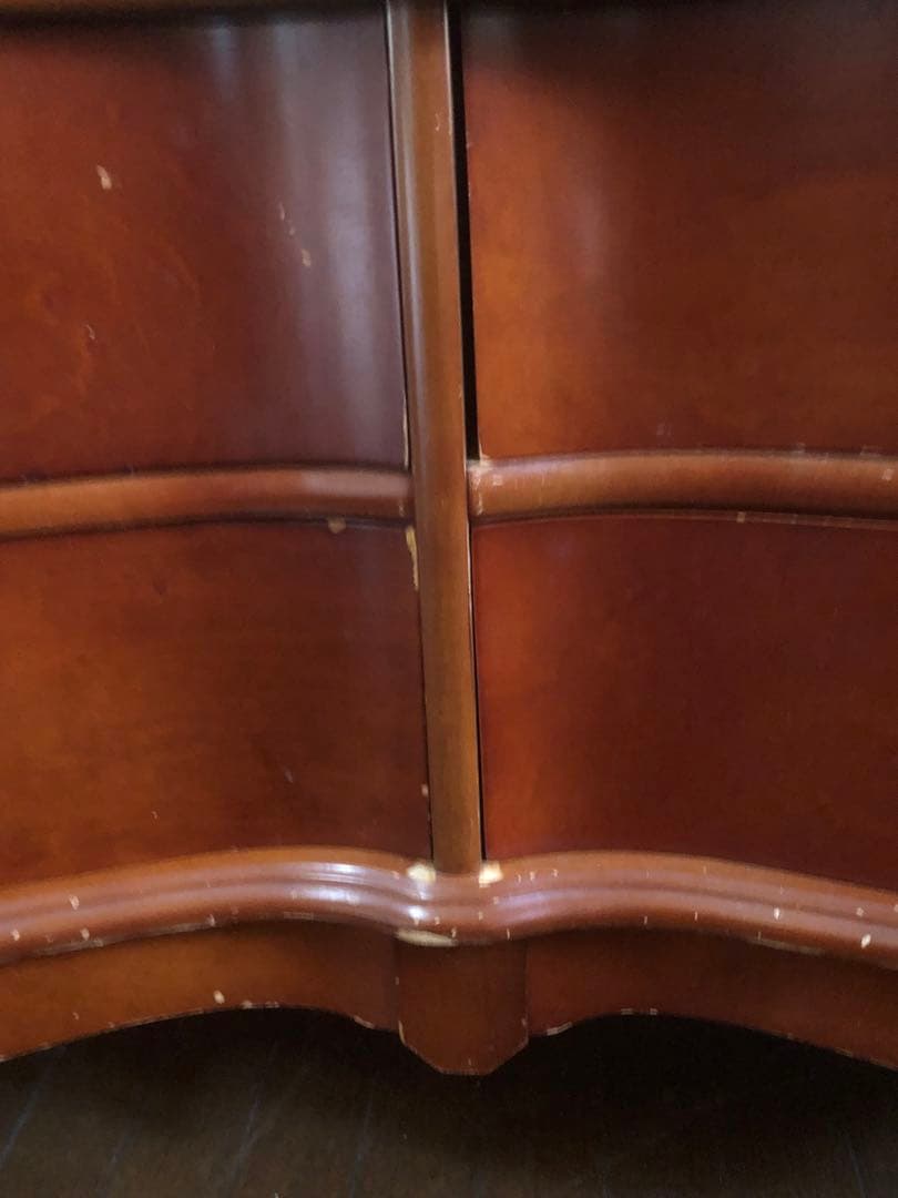 猫脚♦️アンティーク 高級 英国風 チェスト♦️お洒落タンス♦️引き出し 4♦️送料込