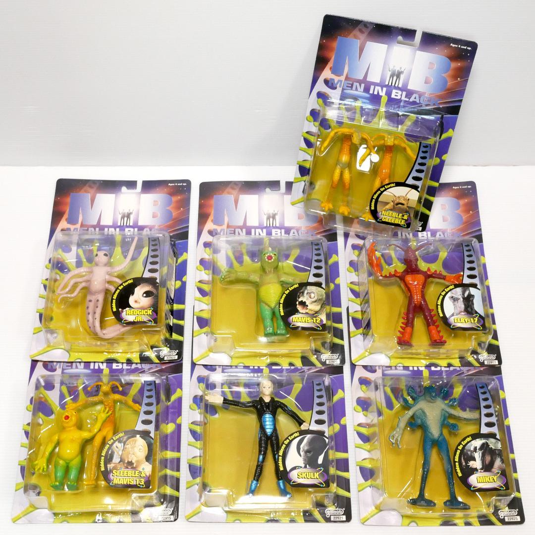 「メン・イン・ブラック（ＭＩＢ）」ベンダブルアクションフィギュア７種
