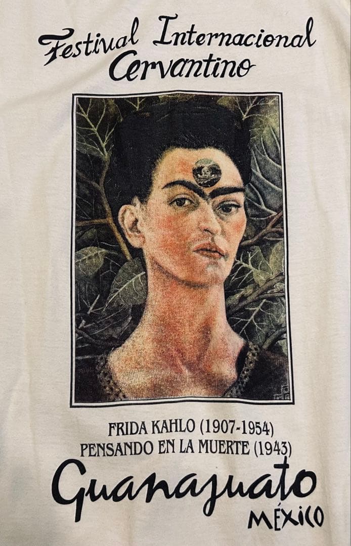 Tシャツ 古着 90s Frida Kahlo フリーダ・カーロ 偉人 アート