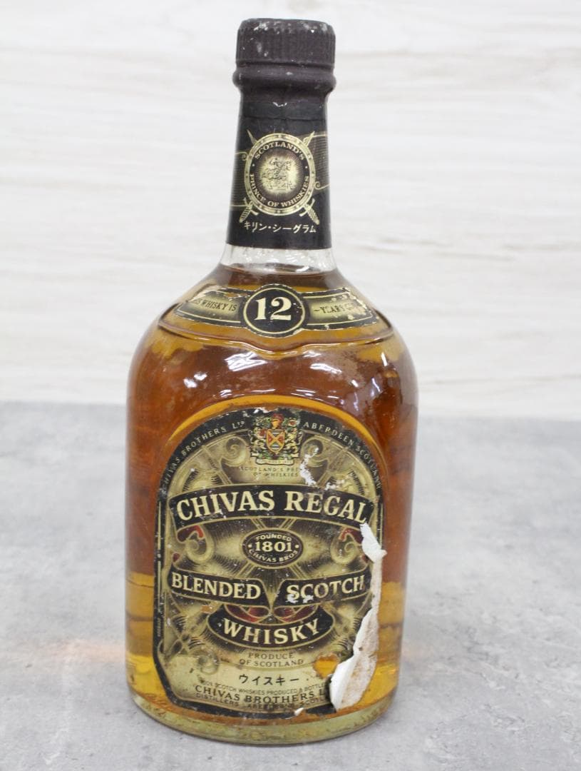 ▲未開栓 7本セット シーバスリーガル スコッチウイスキー 12年 ミズナラ