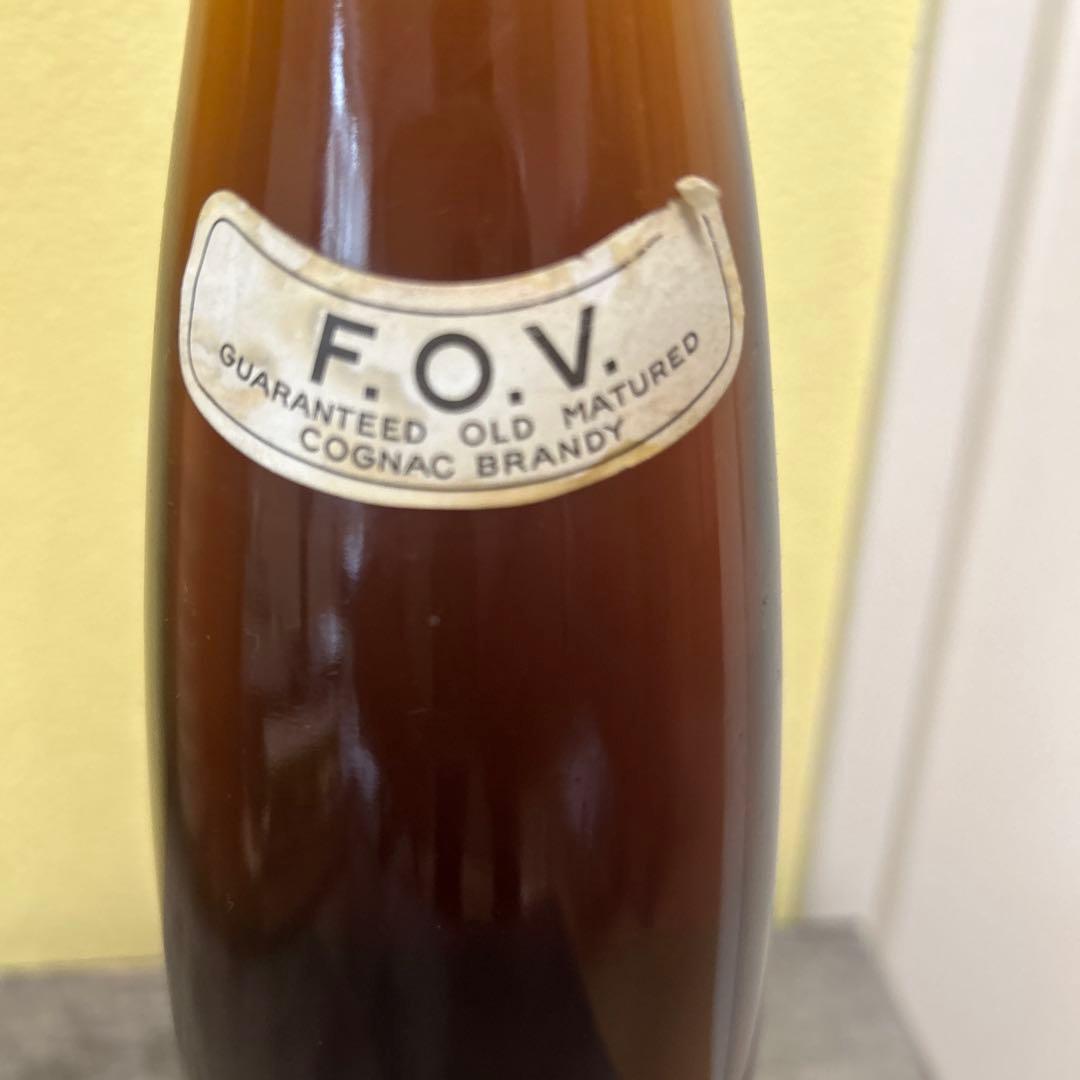 F.O.V. フィネストオールドヴィンテージブランデー　未開封　箱無し