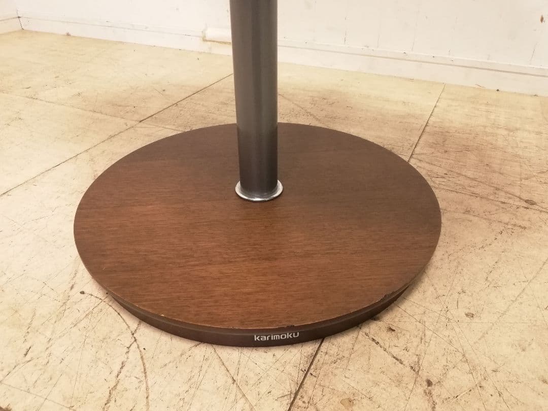 モデルルーム展示品 カリモク家具 ウォールナット 昇降式サイドテーブル
