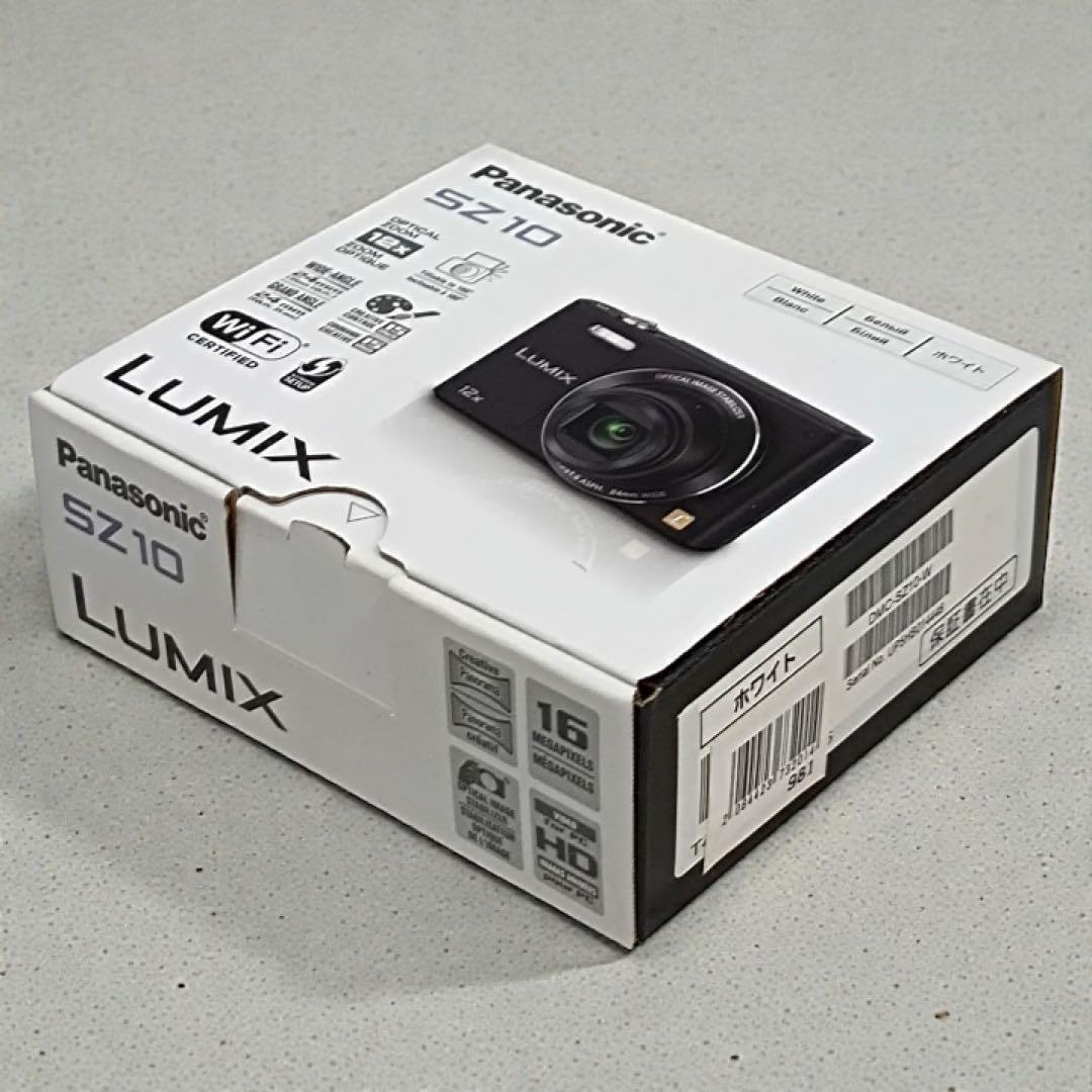 八6645【未使用品】 パナソニック デジタルカメラ LUMIX SZ10