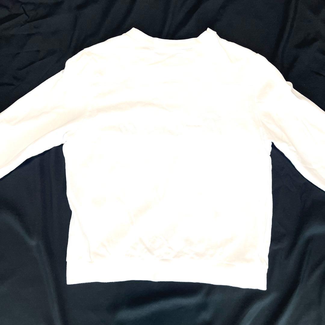 【美品】KAWS x Dior ロゴ クルーネック スウェット ホワイト12＋