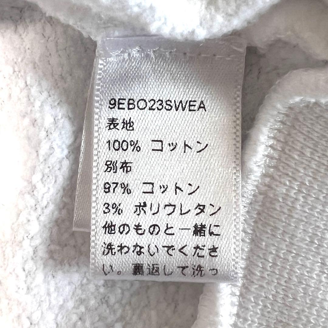 【美品】KAWS x Dior ロゴ クルーネック スウェット ホワイト12＋