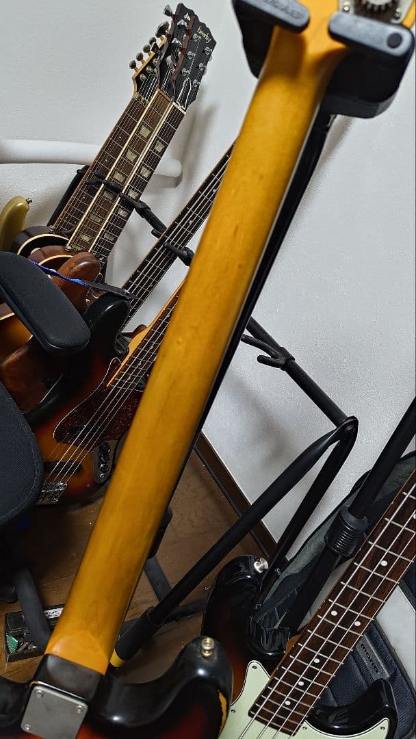 ベース Vintage V74 ICON Fretless