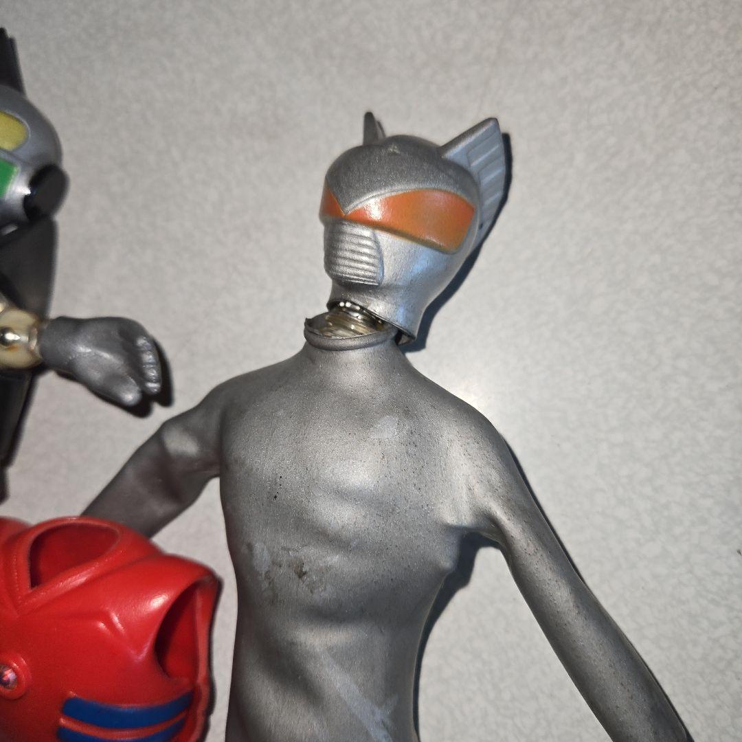 旧タカラ変身サイボーグ 2点 シルバー仮面 サイクロイドZ 当時物 ヴィンテージ