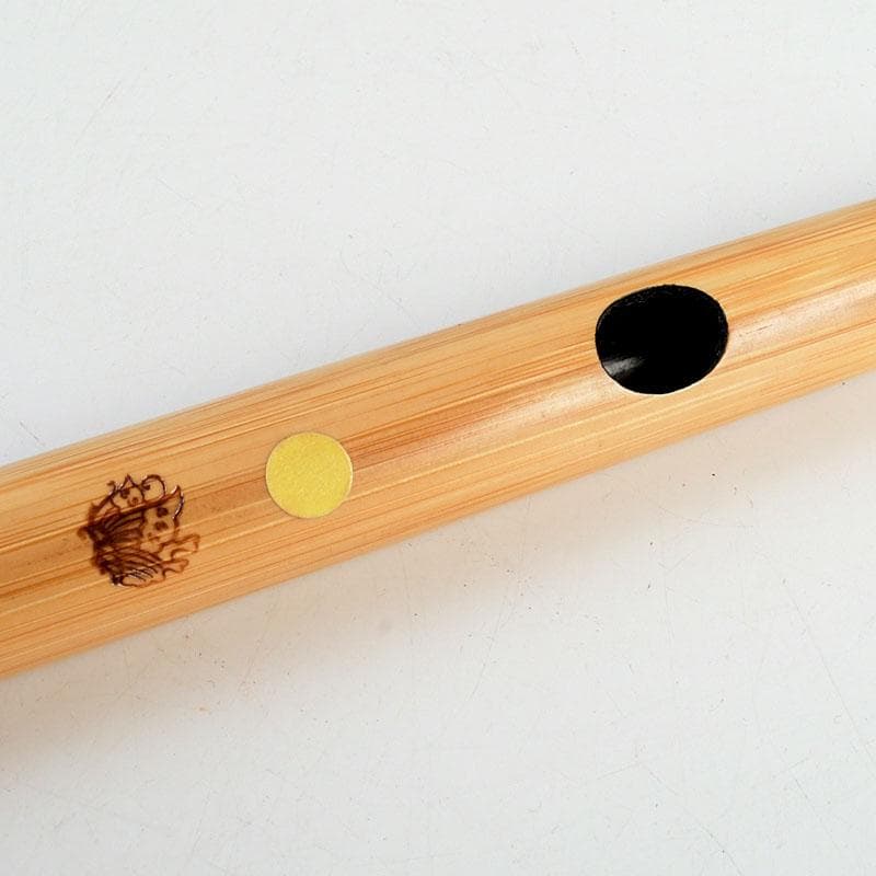 木管楽器　竹製　横笛　篠笛　みさと笛　胡蝶　袋付　V　9629