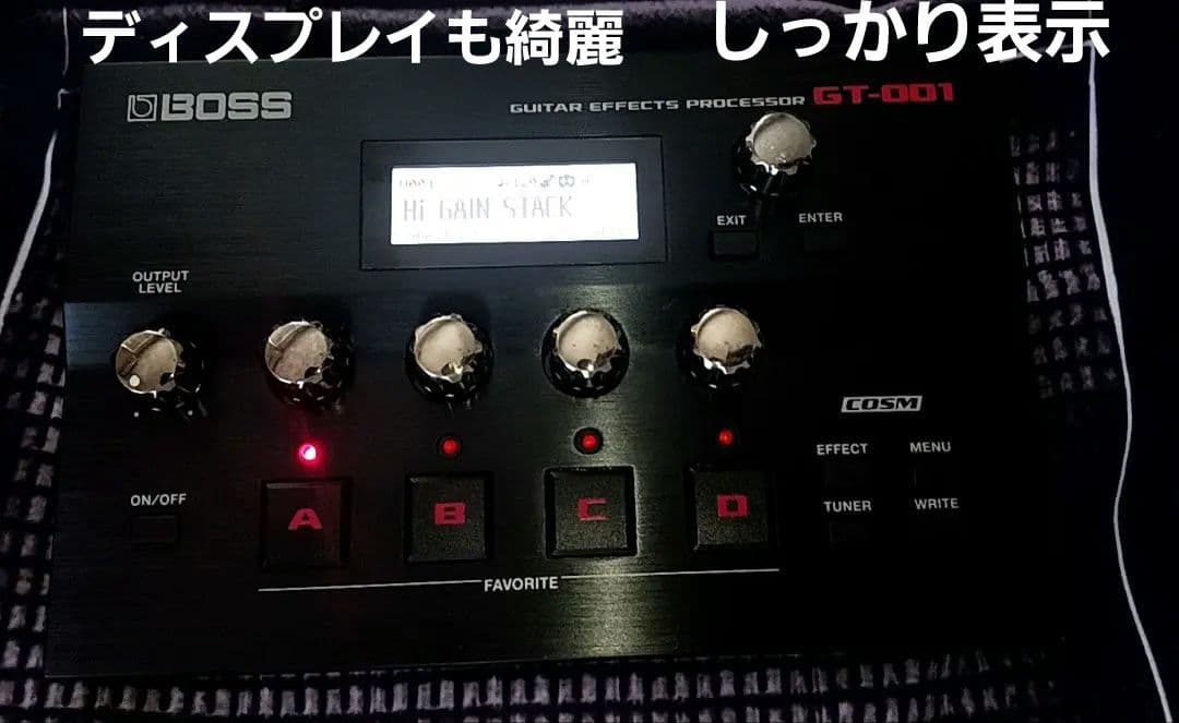 美品　#BOSS Guitar Effects Processor GT-001