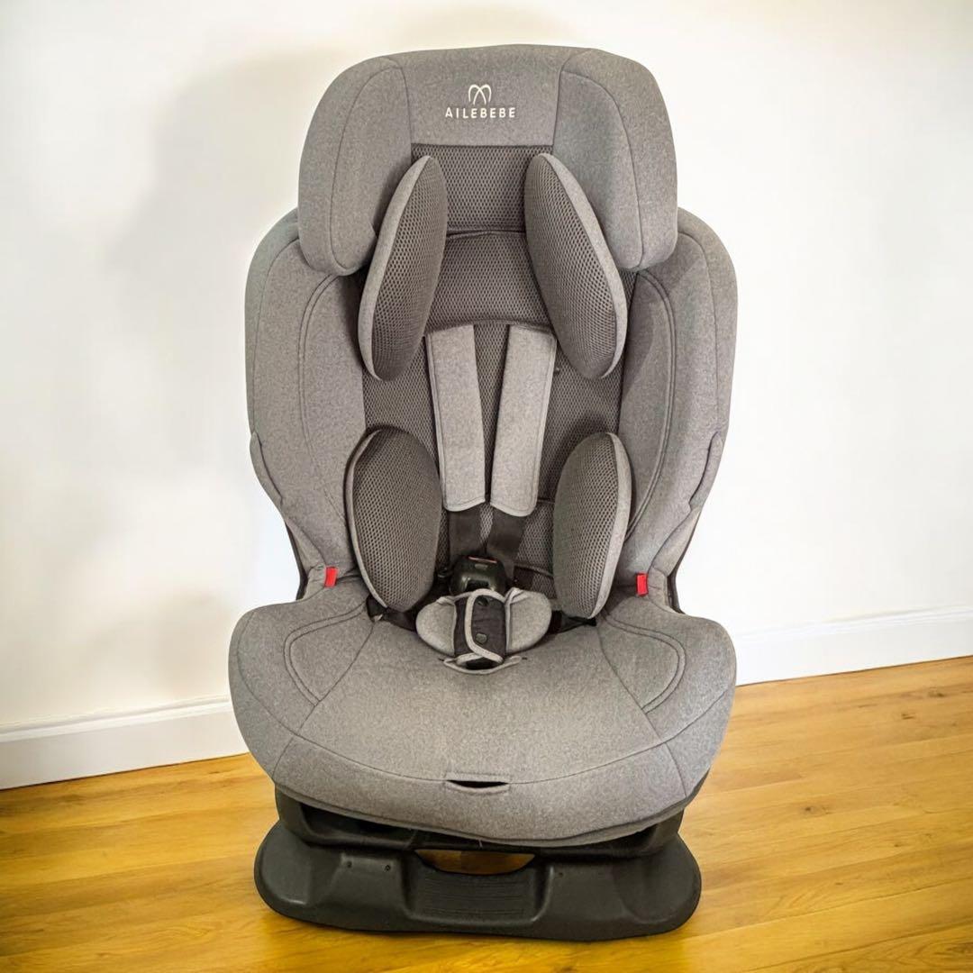 【1歳〜7歳対応】エールベベ スイングムーン プレミアムS 美品 グレー 清潔感