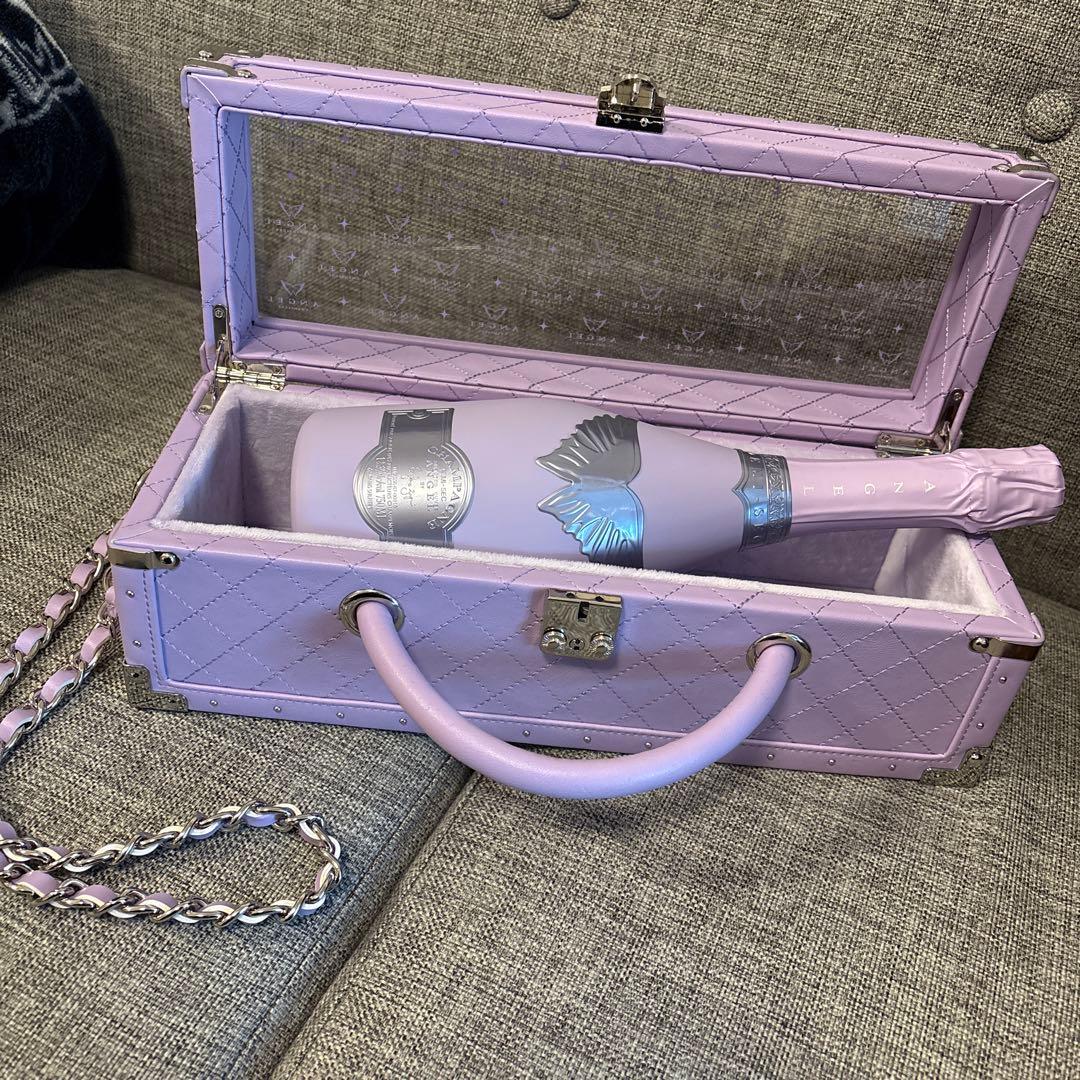 エンジェル リミテッド・ハロウィン ドゥミセック パープル　レザータイプ