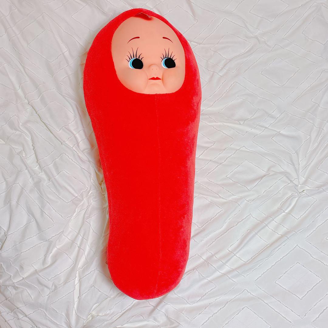 キューピー　たらこ　特大ぬいぐるみ