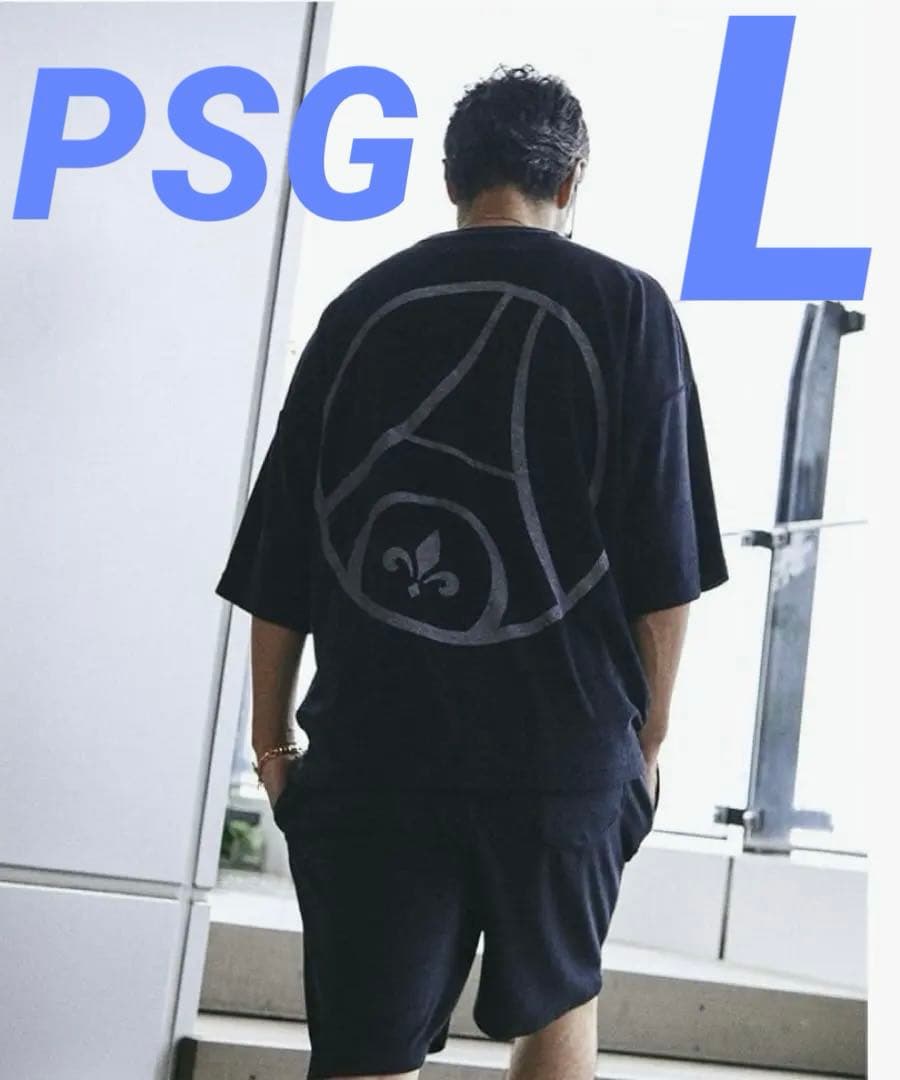 【✨新古品✨】パリサンジェルマン パイル Tシャツ カットソー 半袖 L