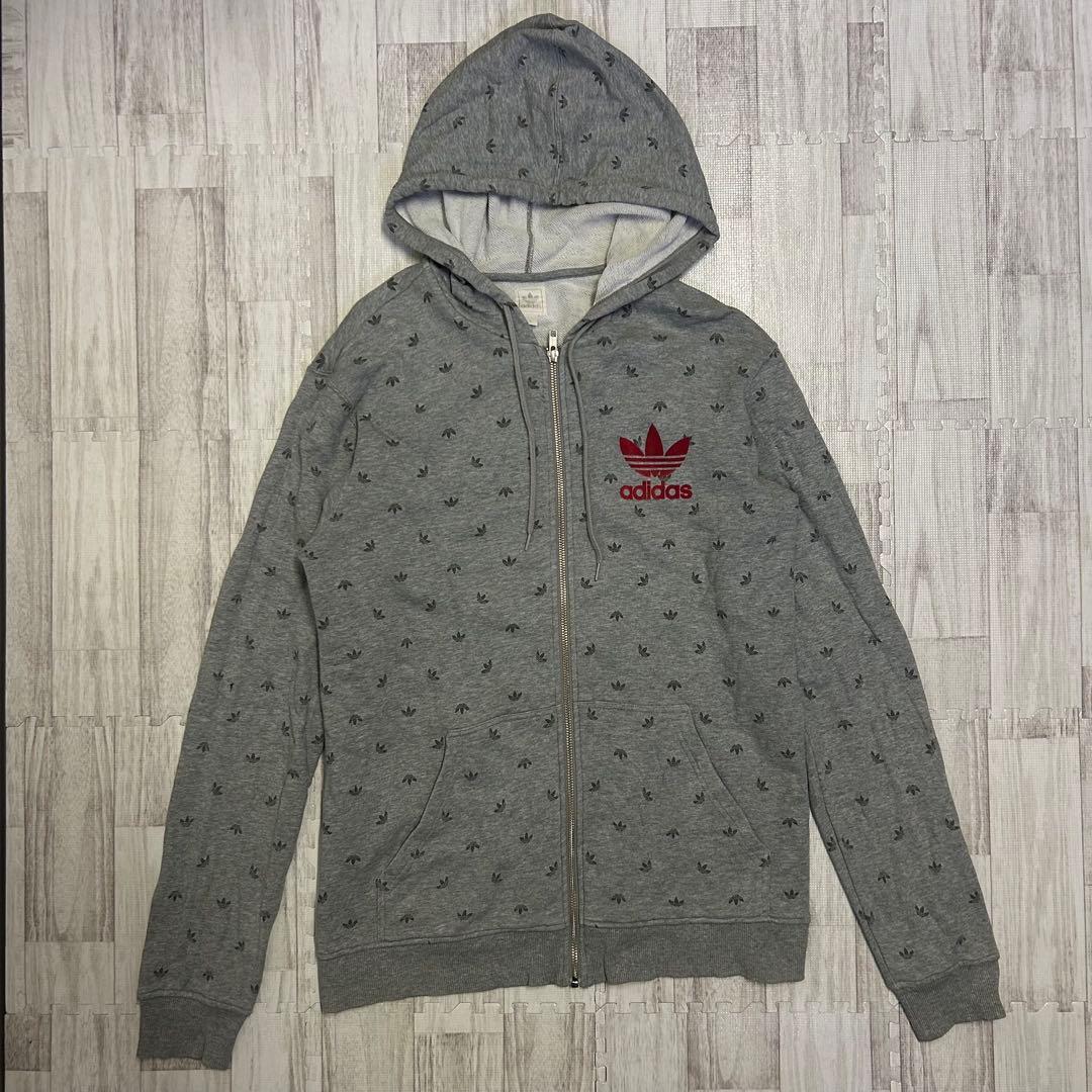 アディダス スウェット パーカー 7分丈パンツ 上下 セットアップ きゃりー着用