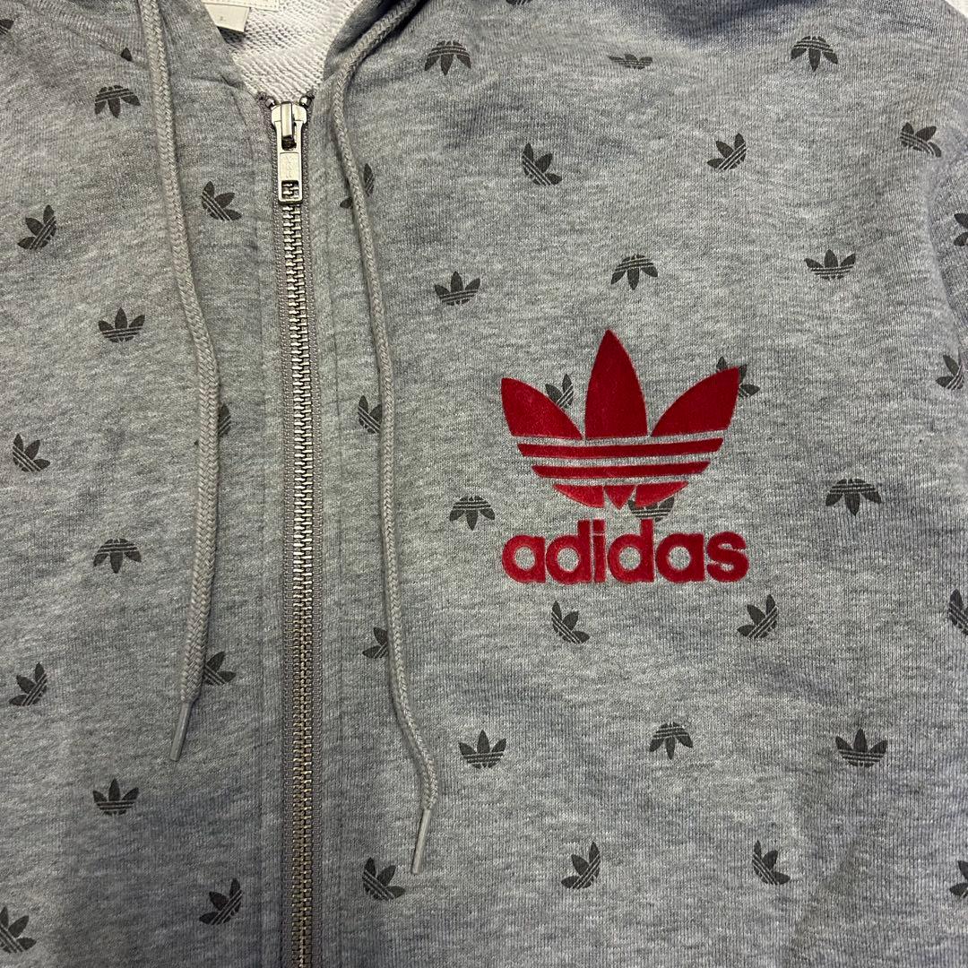 アディダス スウェット パーカー 7分丈パンツ 上下 セットアップ きゃりー着用