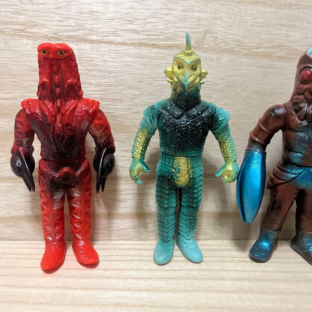 ポピー怪獣足製11体ソフビ