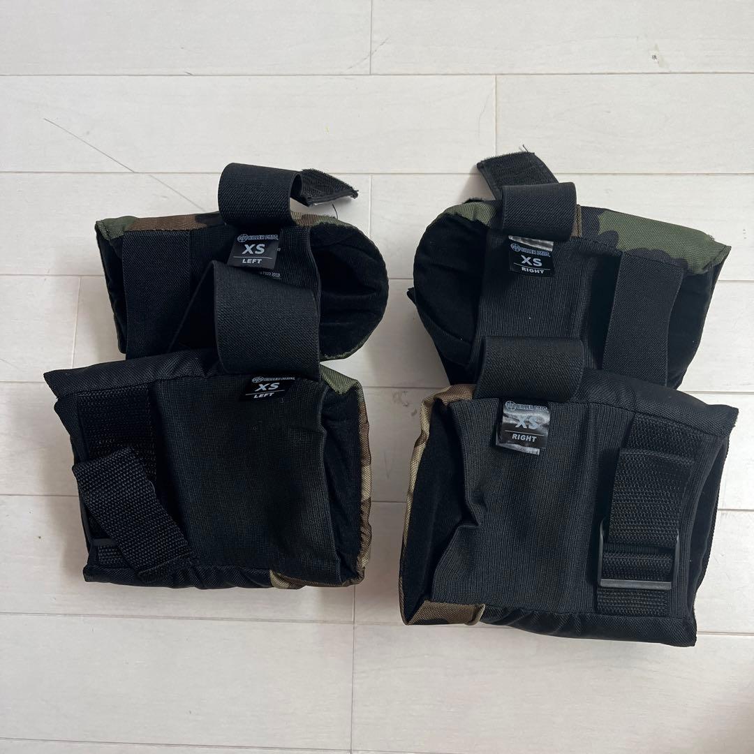 【新品未使用】スケボー　スケートボード キッズヘルメット&肘・膝・手ガードセット