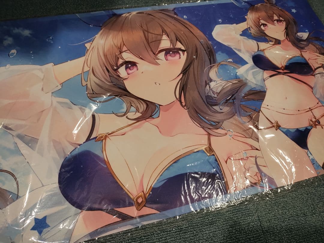 ウマ娘 アドマイヤベガ アヤベ スリーブ プレイマット プレマ 水着 白詰草