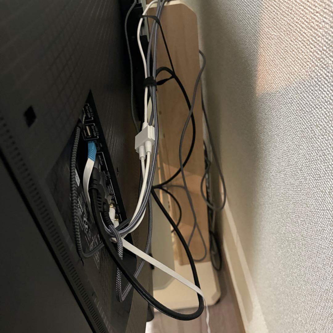 【セット1/2】TCL 75型テレビ 4K液晶 倍速量子ドット75QM8B